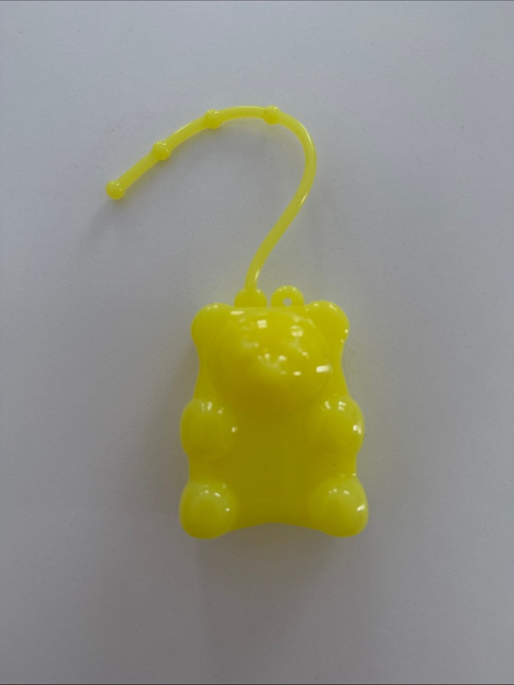 Bath & Body Works Neon Yellow Bear Holder